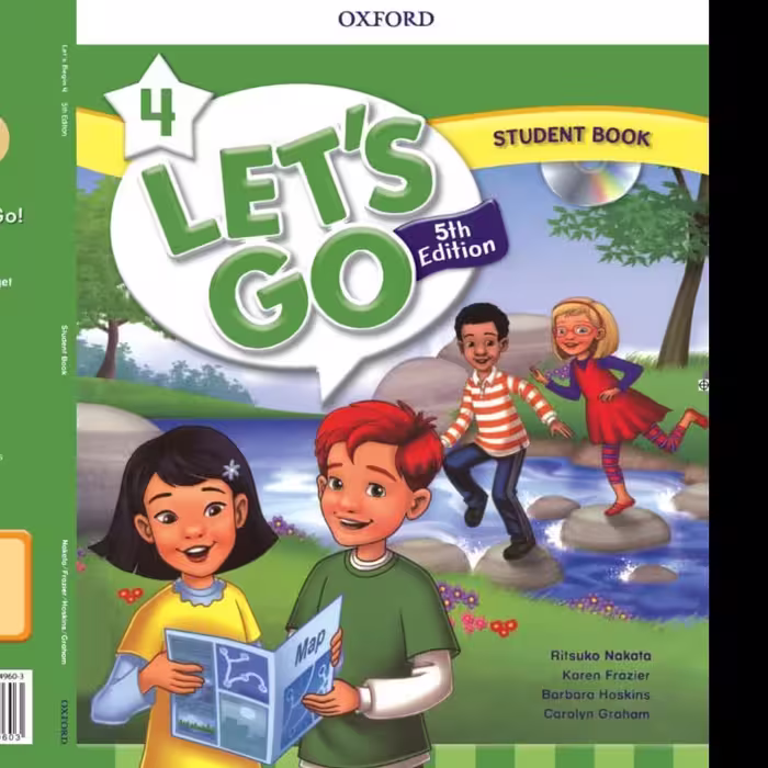 کتاب لتس گو 4 وزیری ویرایش 5 با کتاب تمرین و سی دی lets go 4 fifth edition 