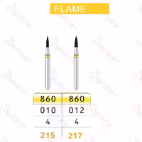 فرز الماسی پالیش کامپوزیت 4میل FLAME 860 تیزکاوان TEESKAVAN