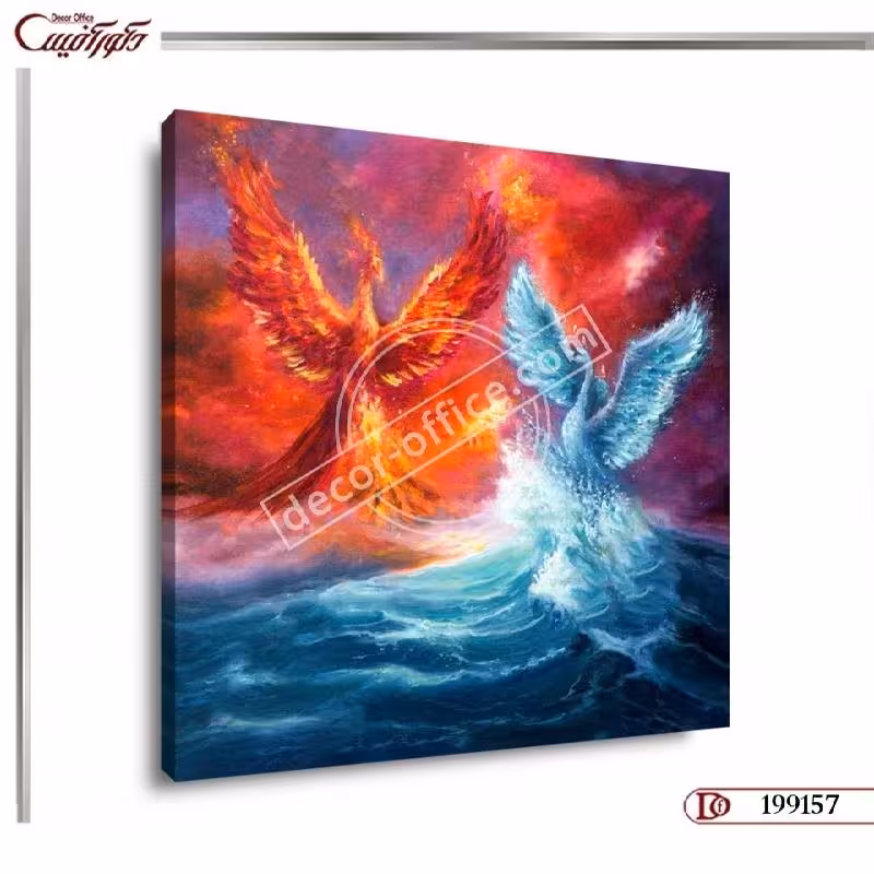 تابلو دیواری فنگ شویی S9157