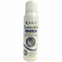 اسپری سفید کننده و ضد آفتاب شیر الاغ راکو با spf 90