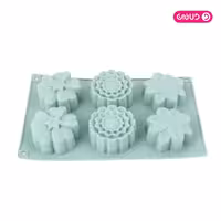 قالب سیلیکون ویژه گل میکس 3 طرح شیش خانه