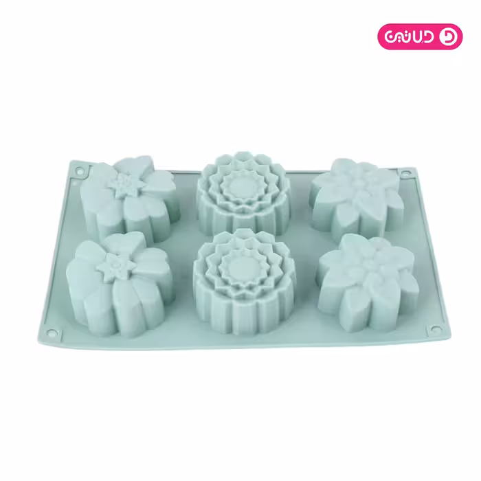 قالب سیلیکون ویژه گل میکس 3 طرح شیش خانه