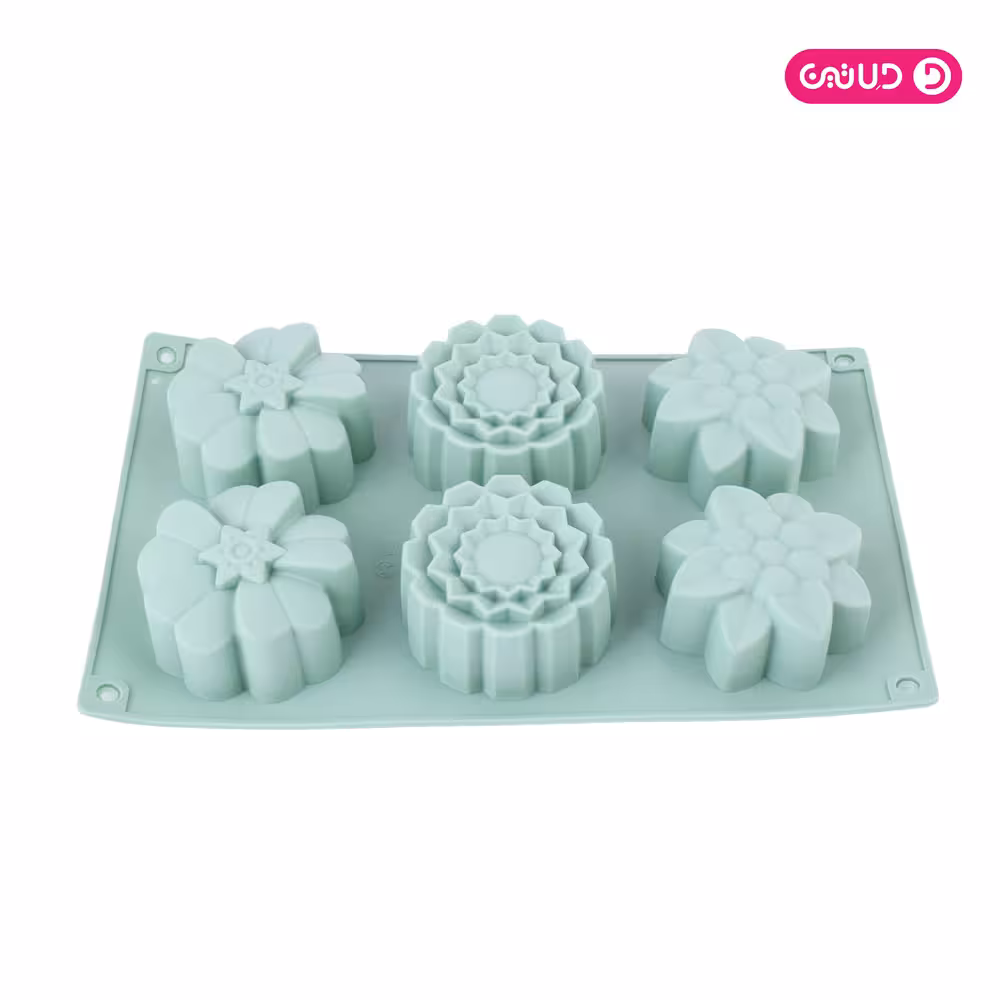 قالب سیلیکون ویژه گل میکس 3 طرح شیش خانه