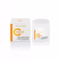 کرم ماسک لیفتینگ ویتامین سی کلیون (CLIVEN-Face Cream Mask Vitamin C )