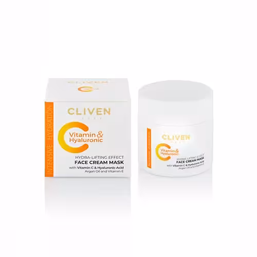 کرم ماسک لیفتینگ ویتامین سی کلیون (CLIVEN-Face Cream Mask Vitamin C )
