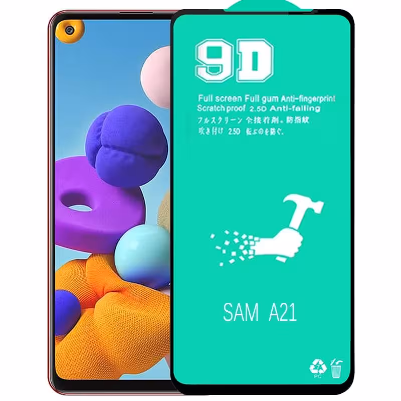 گلس سرامیکی Samsung Galaxy A21 نانو 9D اورجینال برند آرمور