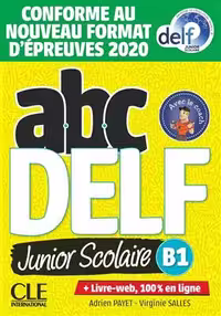 دانلود کتاب ABC DELF Junior scolaire B1   MP3 - Conforme au nouveau format d'épreuves