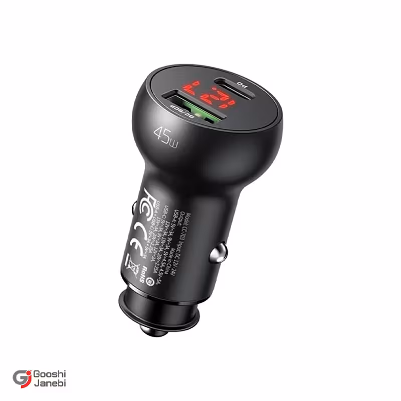 شارژر فندکی فست شارژ 45 وات مک دودو Mcdodo CC-703