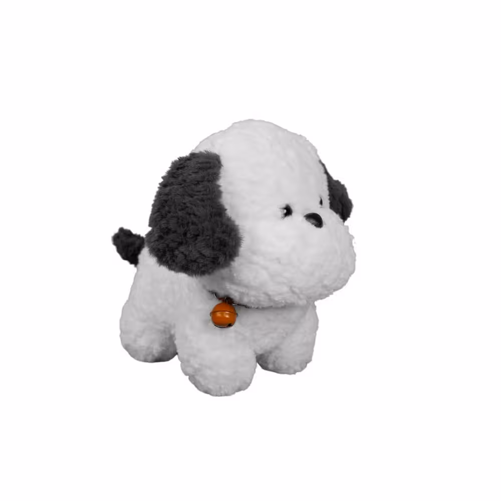 عروسک سگ قلاده دار کدDog doll with a collar 216