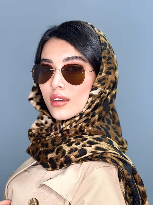 عینک آفتابی اورجینال اسپرت گیوانی قهوه ای خلبانی