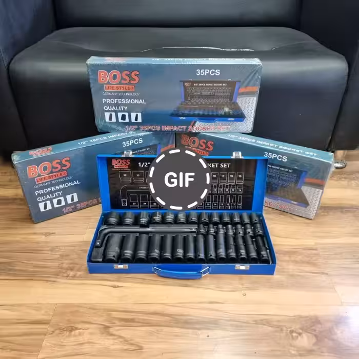 جعبه بکس 35 عددی صنعتی فشار قوی باس مدل BS-35pcs