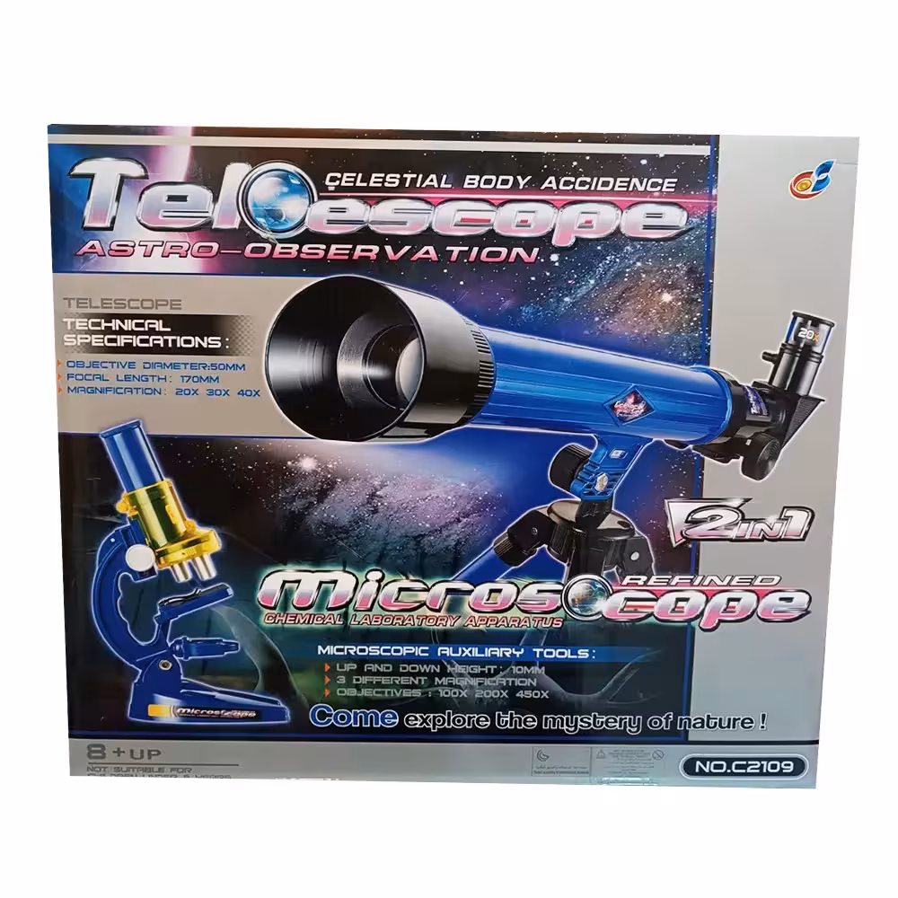 ست تلسکوپ و میکروسکوپ علمی C2109