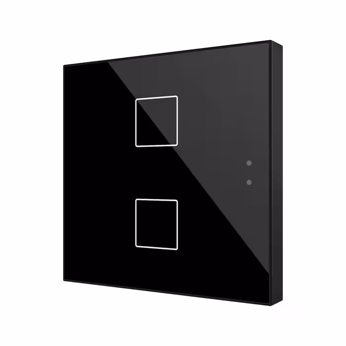 کلید لمسی دو پل فلت زنیو مدل ZVIF2V2