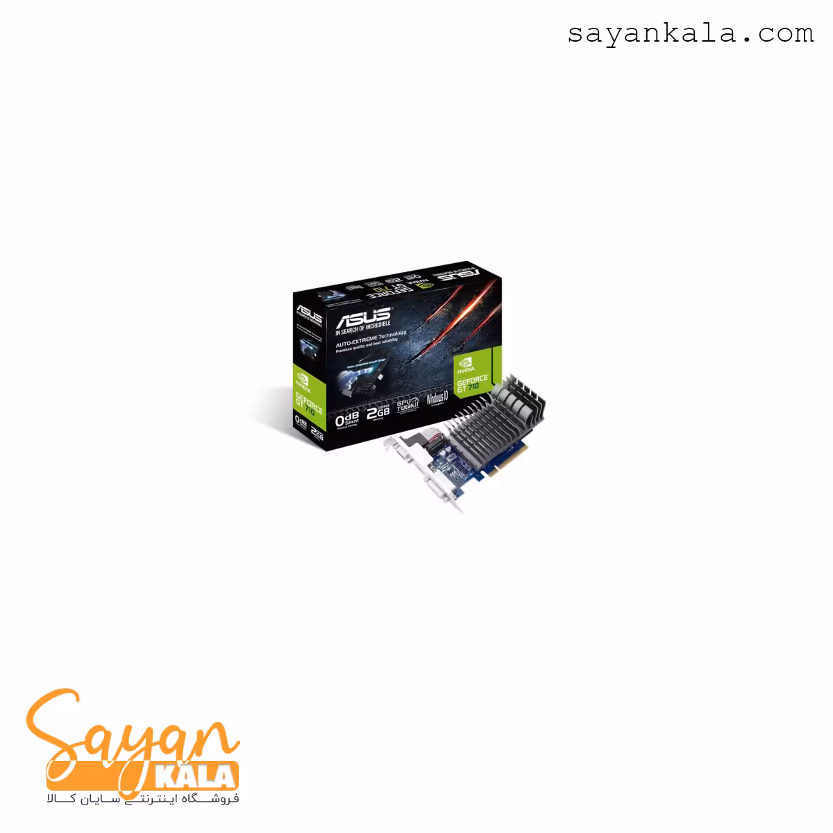کارت گرافیک ایسوس مدل GT710_SL_1G