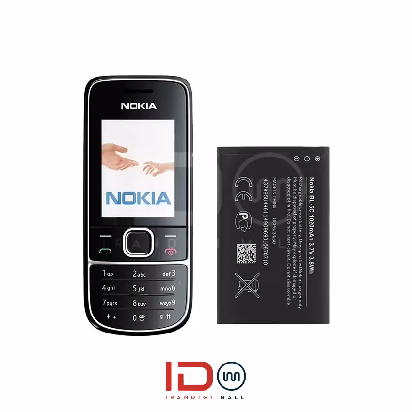 باتری اورجینال گوشی نوکیا مدل Nokia BL-5C با یک سال گارانتی بی قید و شرط