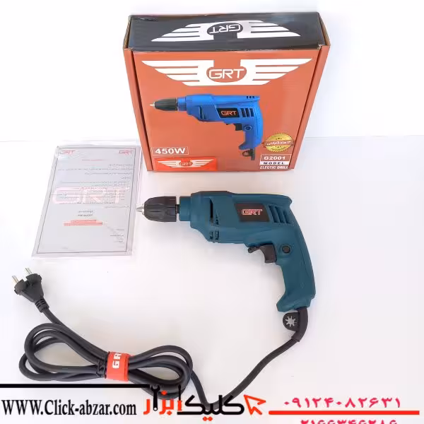 دریل 10 سه نظام اتوماتیک جی آر تی GRT مدل G2001