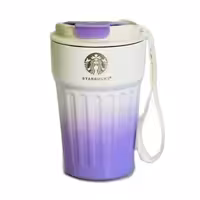 تراول ماگ 0.4 لیتری دماسنج دار طرح استارباکس