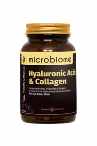 قرص کلاژن و هیالورونیک اسید Microbiome - بسته 30 عددی