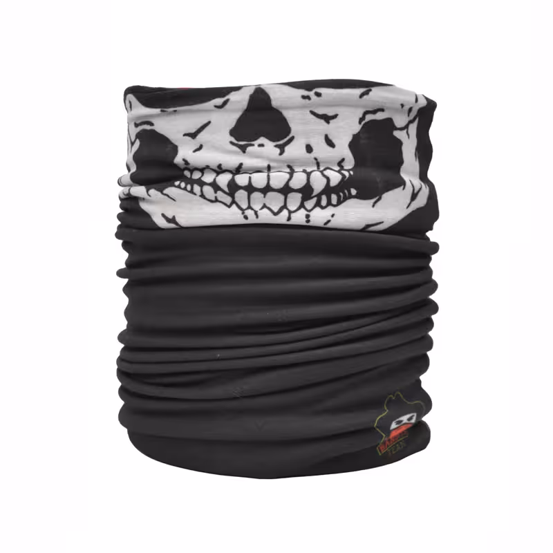 اسکارف و دستمال سر و گردن تو کرکی نایت اسکال مدل 8860 زمستانی