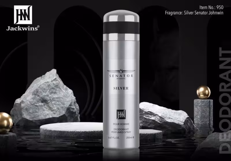 اسپری جانوین رایحه سناتور سیلور مردانه 200 میل