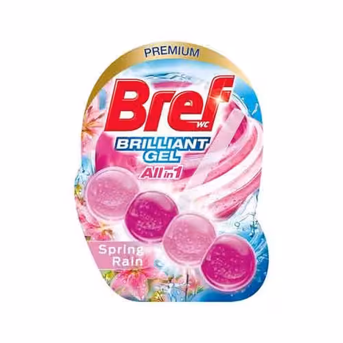 خوشبو کننده و ضدعفونی کننده توالت فرنگی آل این وان All in 1 برف با رایحه باران بهاری