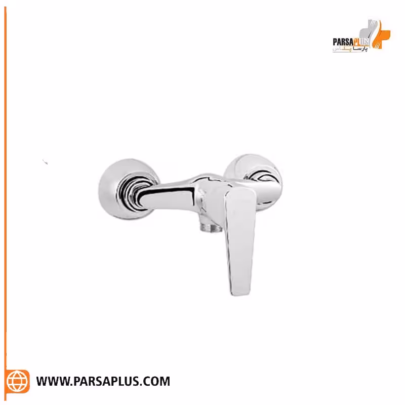 شیر توالت دوان مدل ویک  کروم