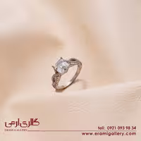 انگشتر نقره سولیتر ES_5008