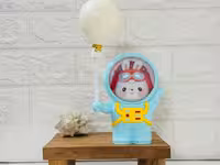 چراغ مطالعه طرح فضانورد بادکنکی -ابی