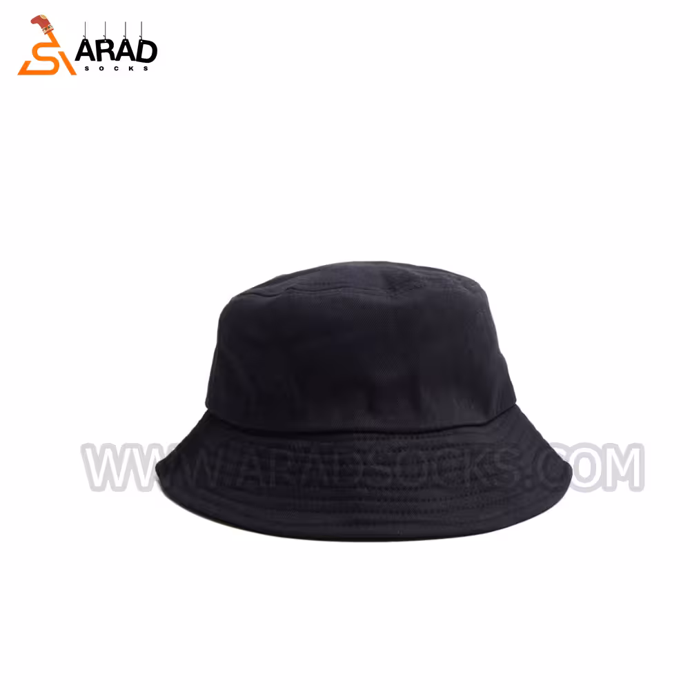 کلاه باکت مشکی ساده
