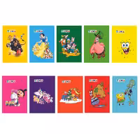 دفتر مشق 40 برگ تیما مدل حاشیه دار کد P مجموعه 10 عددی | چاوه