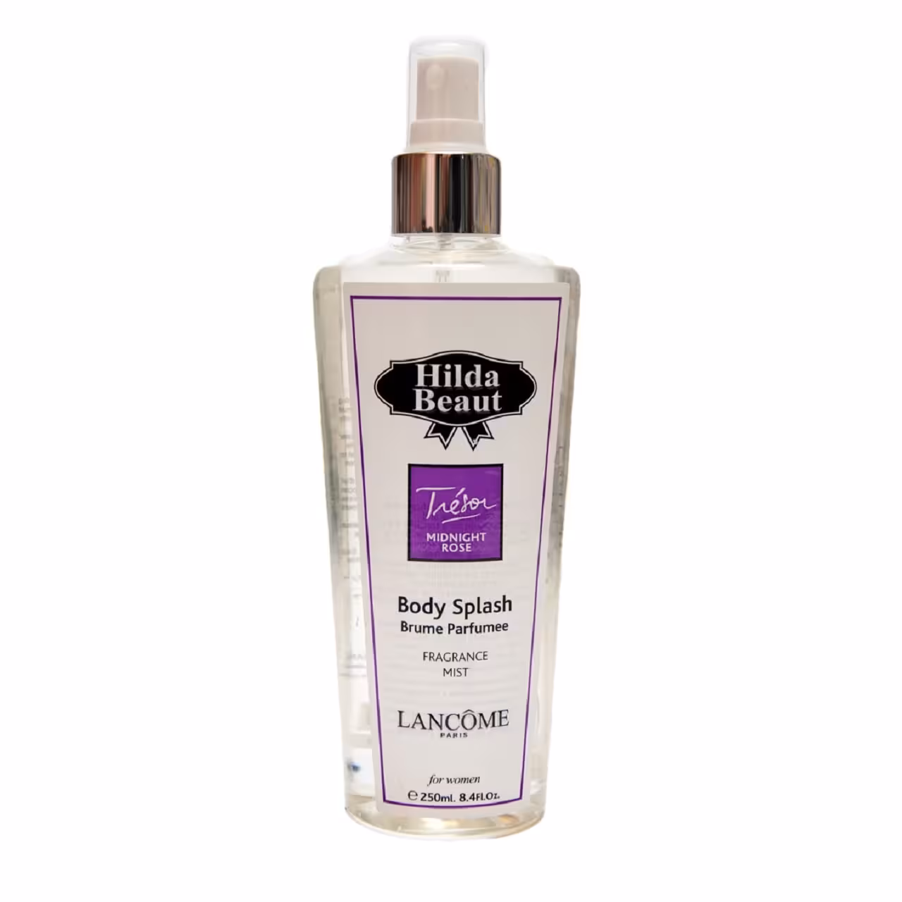 بادی اسپلش زنانه هیلدا بیوت مدل ترزور میدنایت رز HILDA BEAUT TRESOR MIDNIGHT ROSE BODY SPLASH حجم 250mL