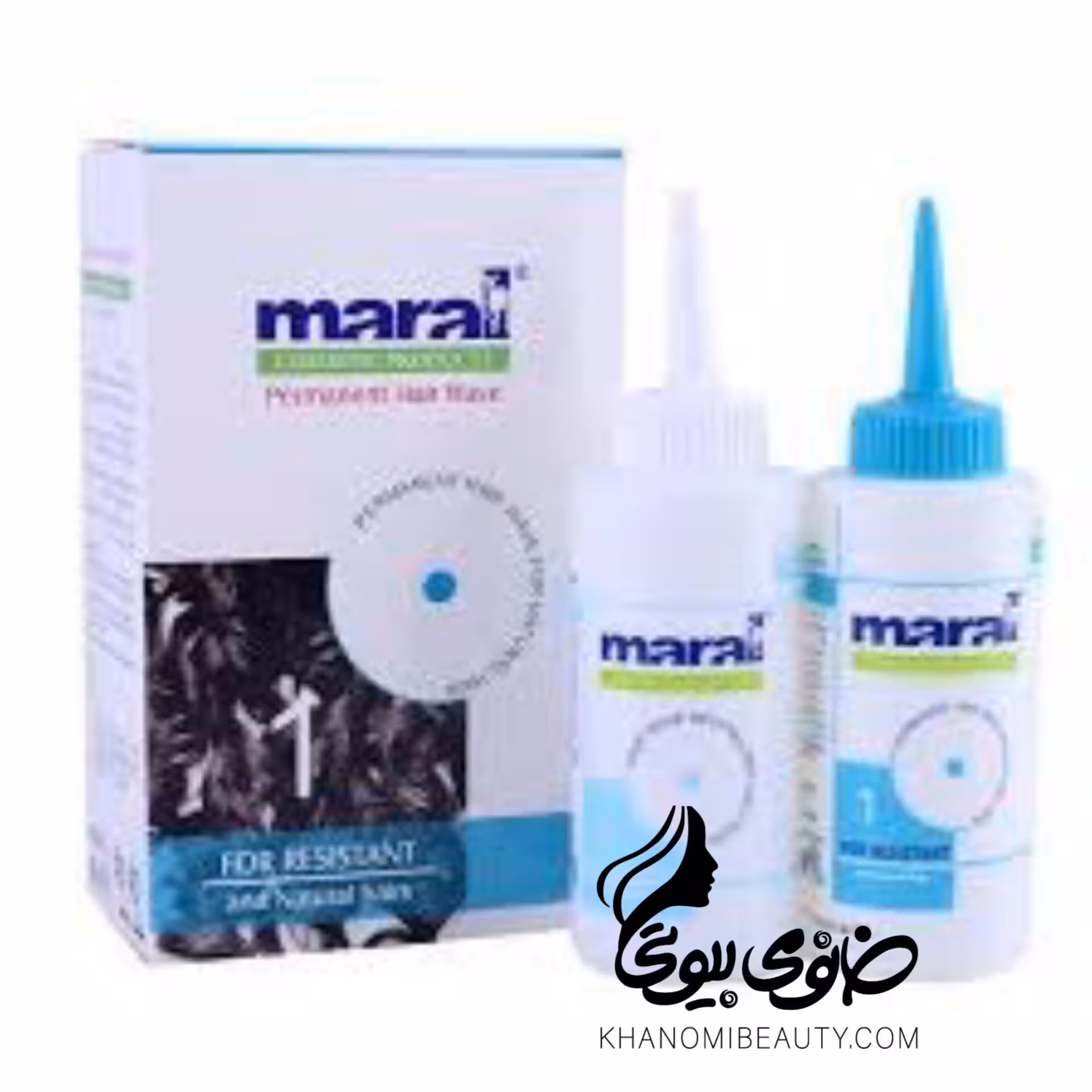 محلول فر 100 میل نمره 1 موهای طبیعی مارال