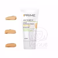 کرم ضد آفتاب SPF60 رنگی انواع پوست پرایم PRIME