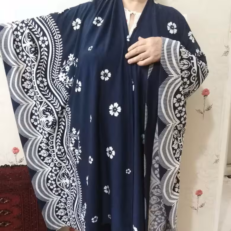 مانتو کیمونو حاشیه دار