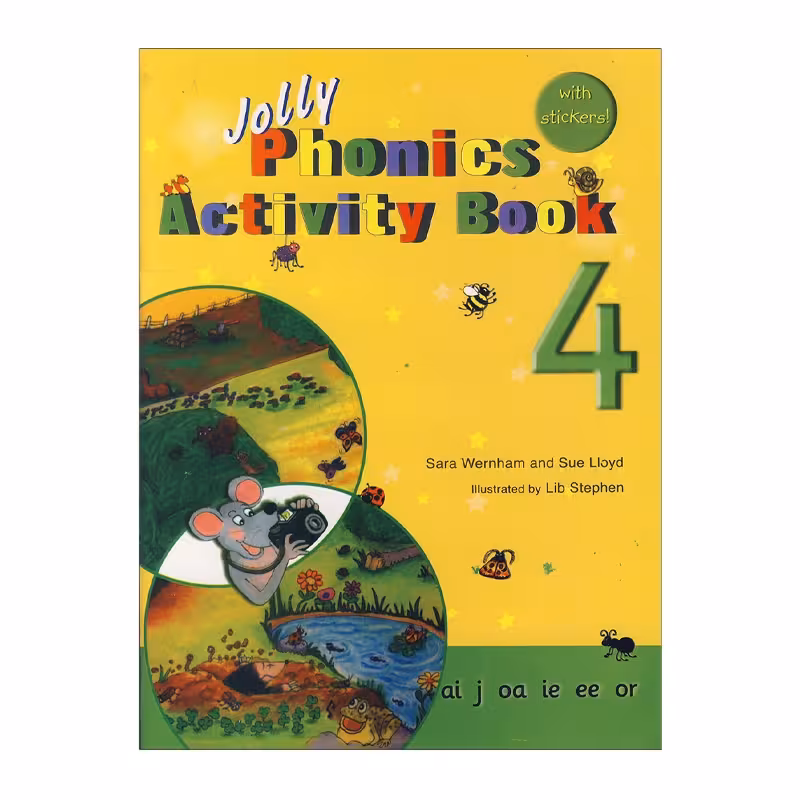 Jolly Phonics Activity Book 4