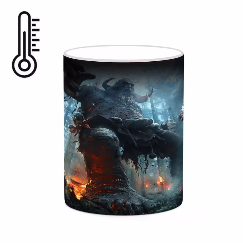 ماگ حرارتی چیتوکالا طرح گاد آف وار God Of War مدل mgh40973