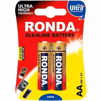 باتری قلمی روندا مدل Ultra Plus Alkaline پک ناسالم