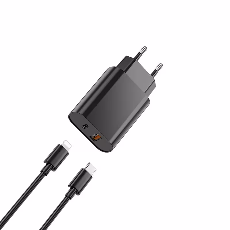 شارژر دیواری 20 وات ویوو مدل Quick Charger U002 به همراه کابل تبدیل  لایتنینگ | کالا مکس