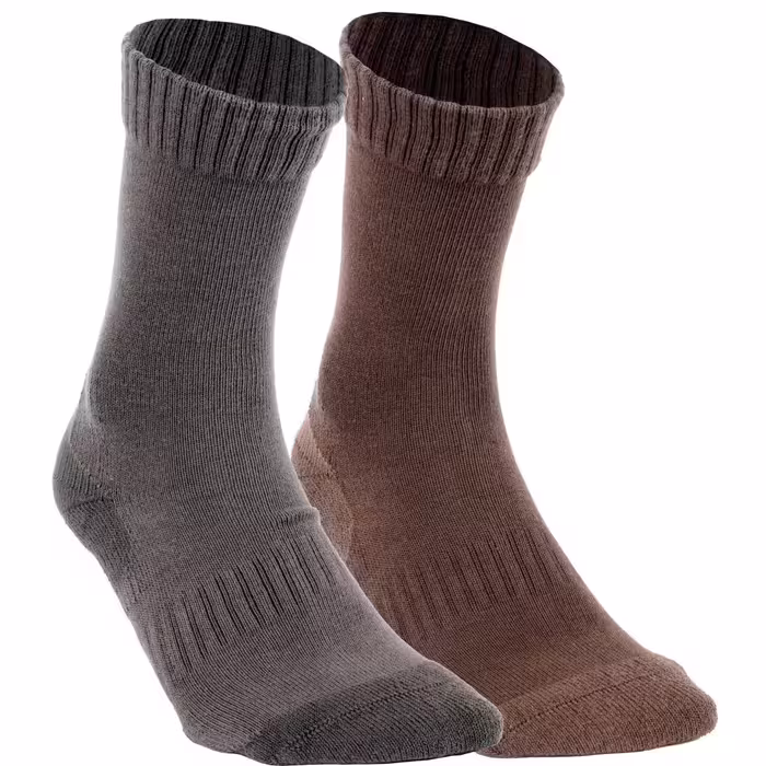 جوراب شکار سولوگناک – 2 جفت Solognac Hunting Socks – 2 Pairs – ACT 100