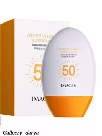 کرم ضدآفتاب بدون رنگ Spf 50 ایمیجز Images با خاصیت ضد لک و آبرسانی