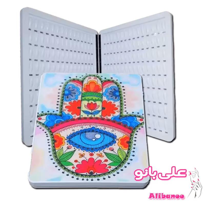 آلبوم کالیته ناخن 240 عددی پلکسی طرح 6