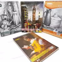 دفتر طراحی 40 برگ نوبل سایز A4