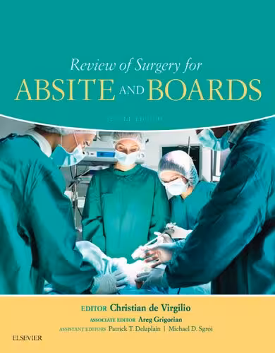 خرید و دانلود نسخه کامل کتاب Review of Surgery for ABSITE and Boards