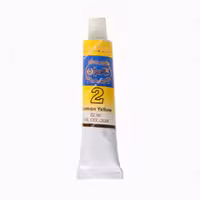 رنگ روغن 22 میل تکرنگ کامران مدل Lemon Yellow 2