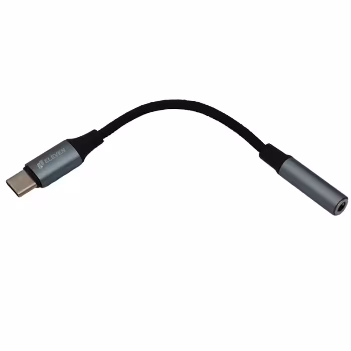 تبدیل پورت TYPE C به AUX ایلون مدل ELEVEN CV401