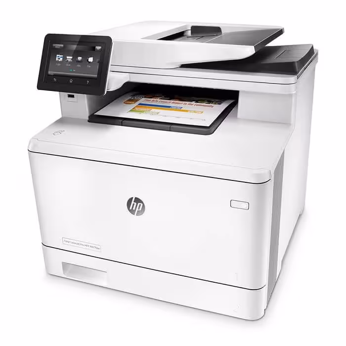 پرینتر چهارکاره لیزری رنگی اچ پی مدل LaserJet Pro MFP M477fdn