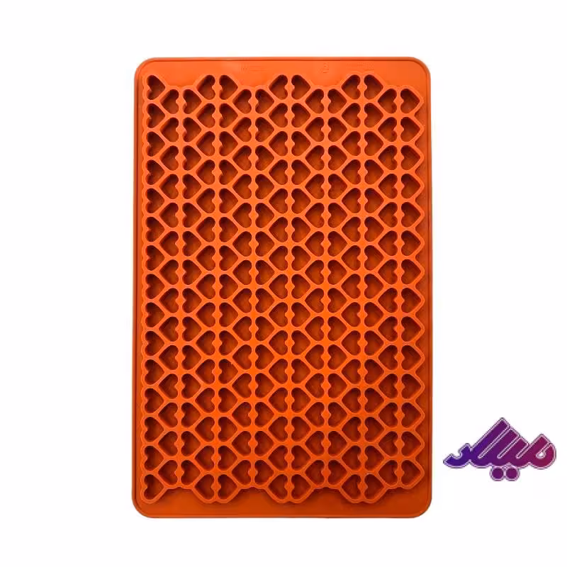 قالب سیلیکونی قند سورنا مدل قلبی 30 در 19.5 سانت