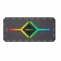 قیمت و خرید هاب هجده پورت گیم مکس مدل V4.0 ARGB HUB PWM BK | یاس ارتباط