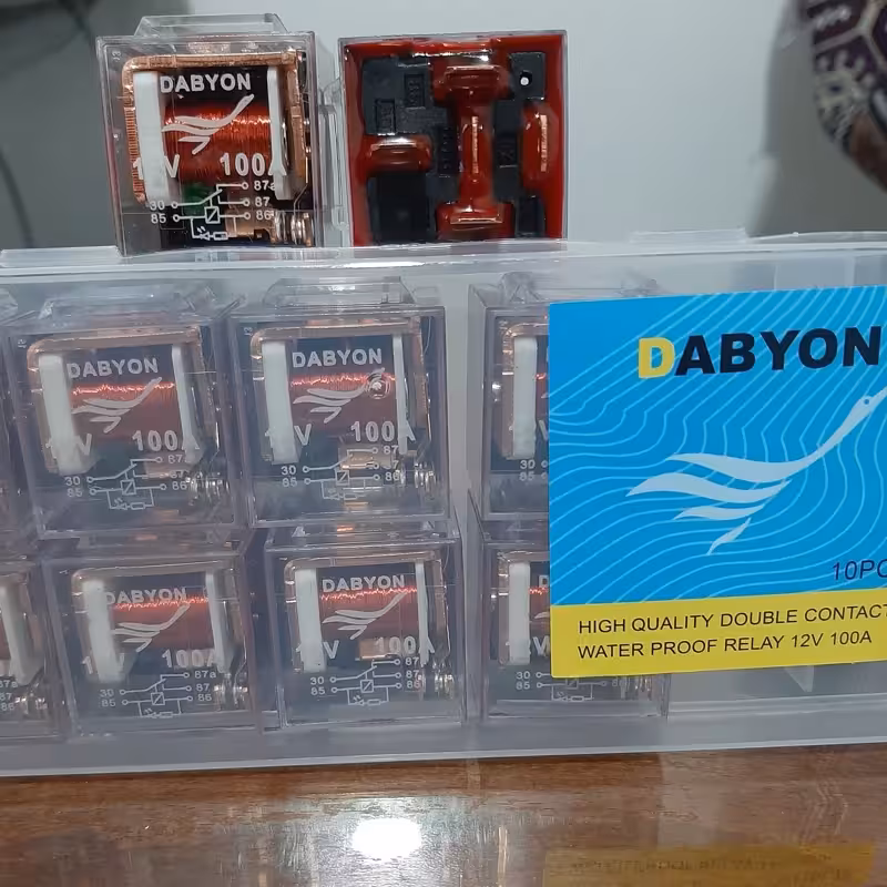 رله بوق 5 پایه مس  (آفتامات)  100 آمپر  کیفیت عالی | amazonchi