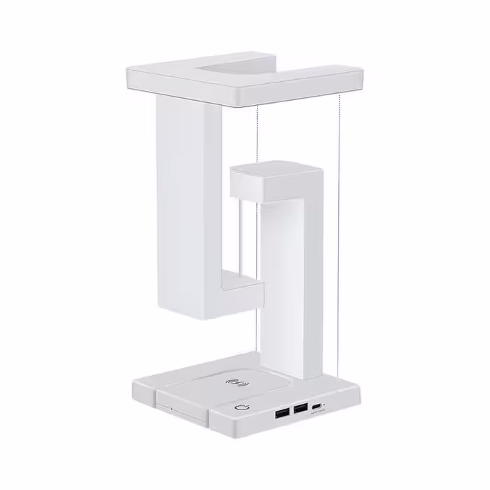 چراغ خواب رومیزی شناور معلق مدل شارژر بی سیم SMART DESK LAMP